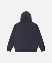 CLOT Washed Logo Hoodie (Indigo)