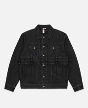 Detachable Denim Jacket (Black)