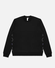 Paisley Studded Sweatshirt (Black)