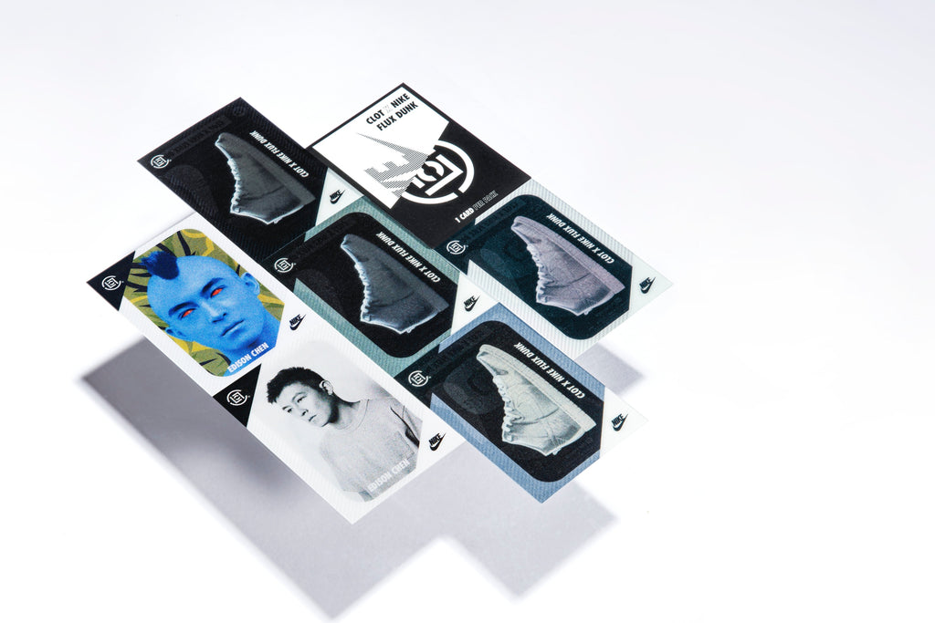 WATCH OUT FOR THESE CLOT x NIKE FLUX DUNK COLLECTIBLE CARDS