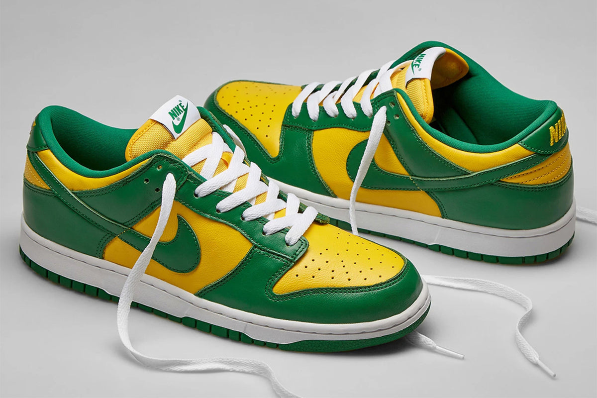 RAFFLE: Nike Dunk Low SP “Brazil”