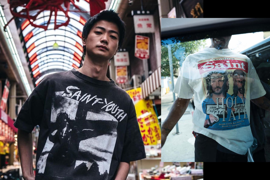 HOT DROP: Saint Michael continues its biblical exploration with Denim Tears and VLONE