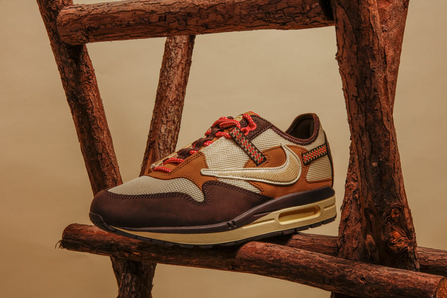RAFFLE: TRAVIS SCOTT x NIKE AIR MAX 1 "BAROQUE BROWN"