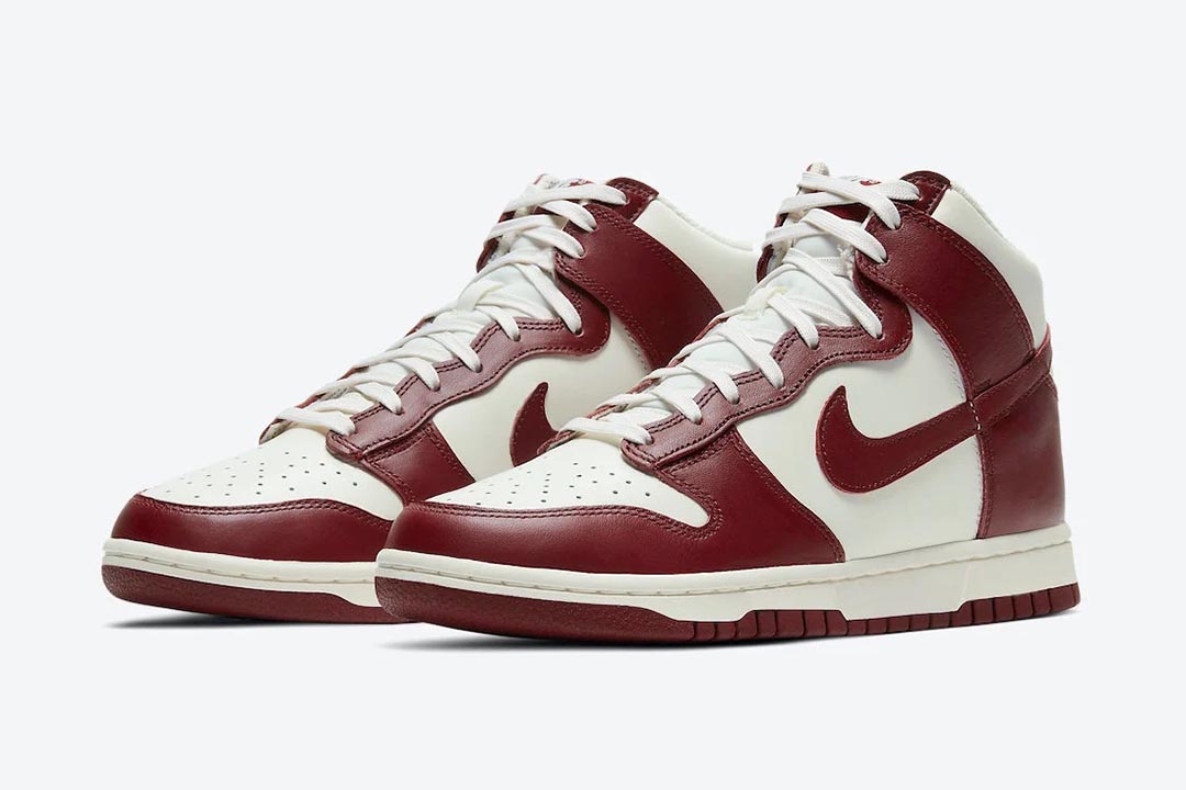RAFFLE: (WMNS) NIKE DUNK HI SP "SAIL/TEAM RED-PALE IVORY"