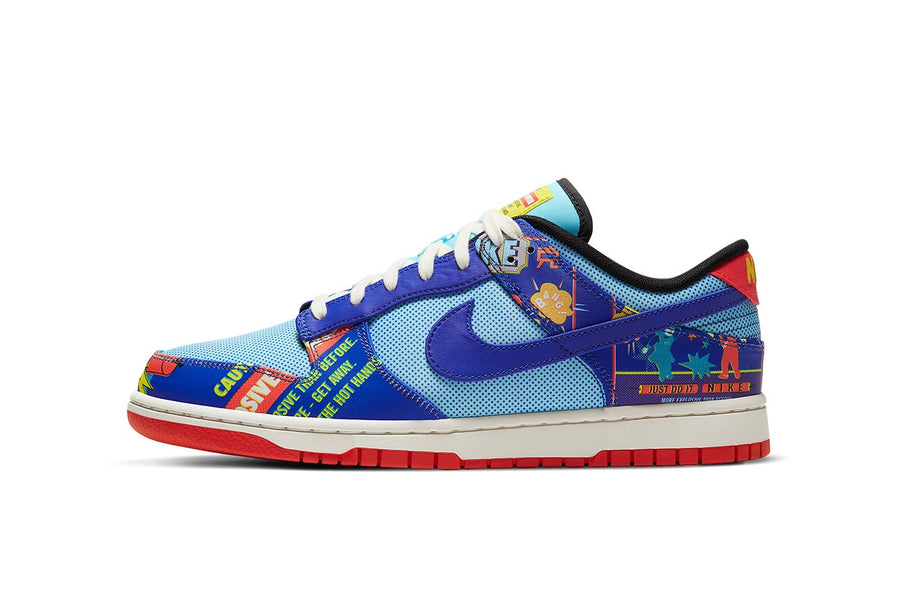 RAFFLE: NIKE DUNK LOW RETRO "COPA/HYPER BLUE-CHILE RED-SAIL"