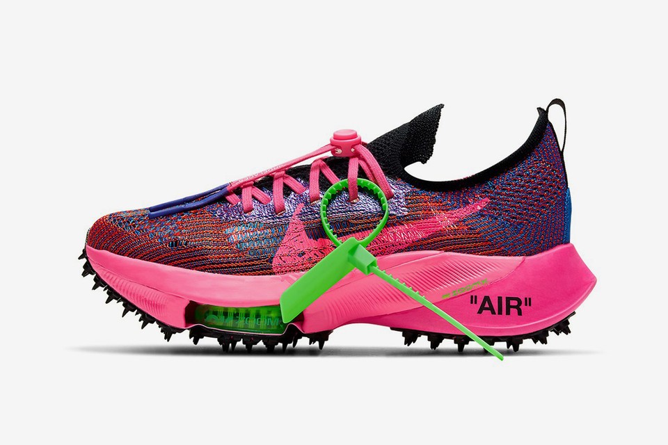 RAFFLE: OFF-WHITE™ x NIKE AIR ZOOM TEMPO NEXT% "PINK GLOW"