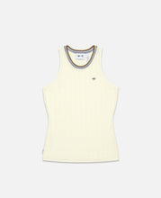 Knit Collar Tank (Cream)
