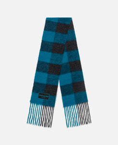 Billy New Check Scarf (Black)