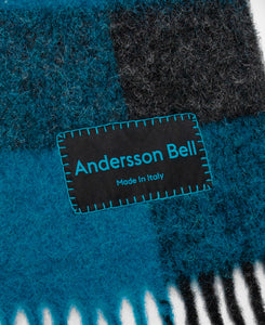 Billy New Check Scarf (Black)