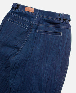PAULEN Denim Cargo Pants (Navy)