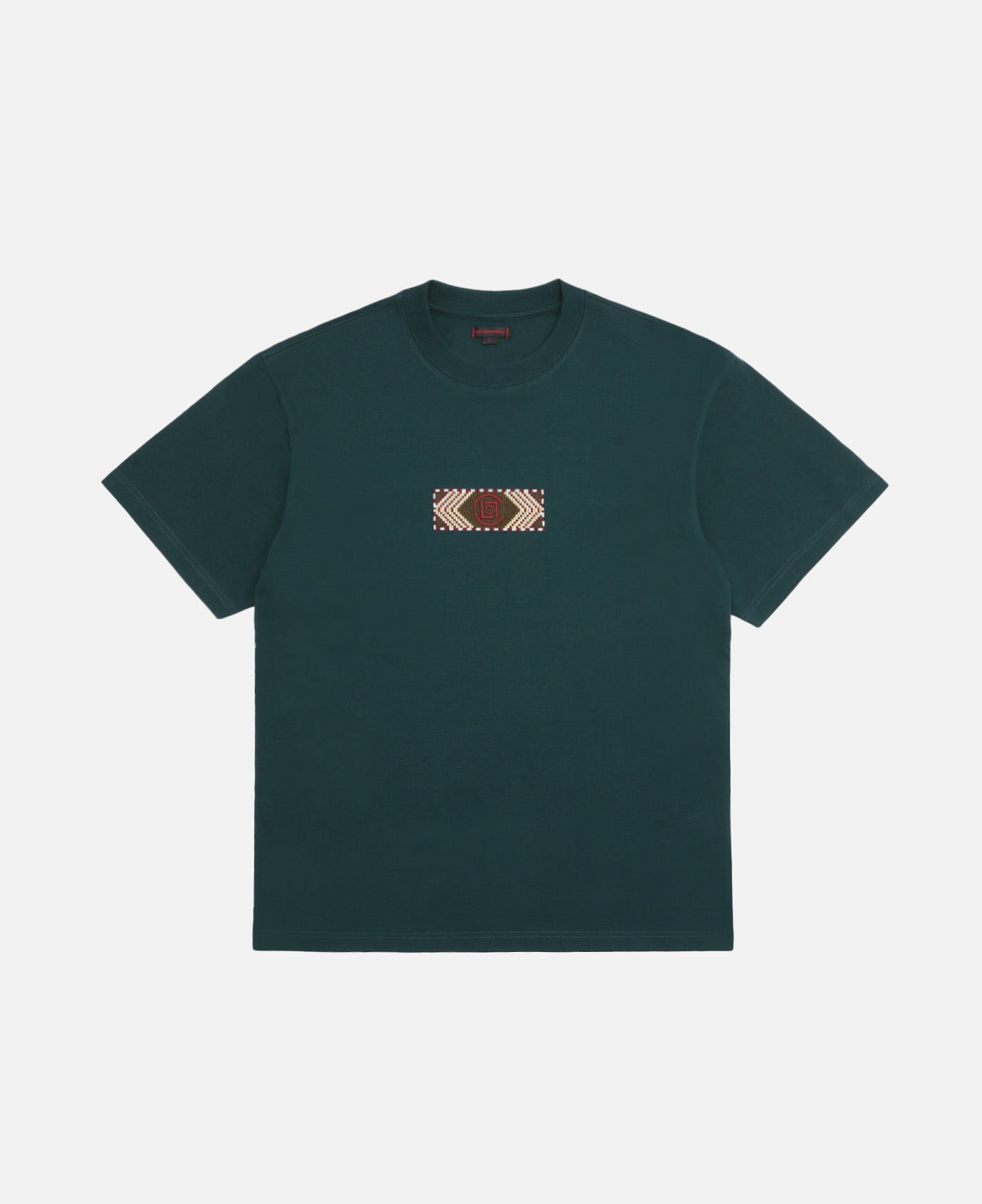 Beaded Logo T-Shirt (Green)