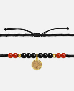 10 Bead Bracelet (Black)