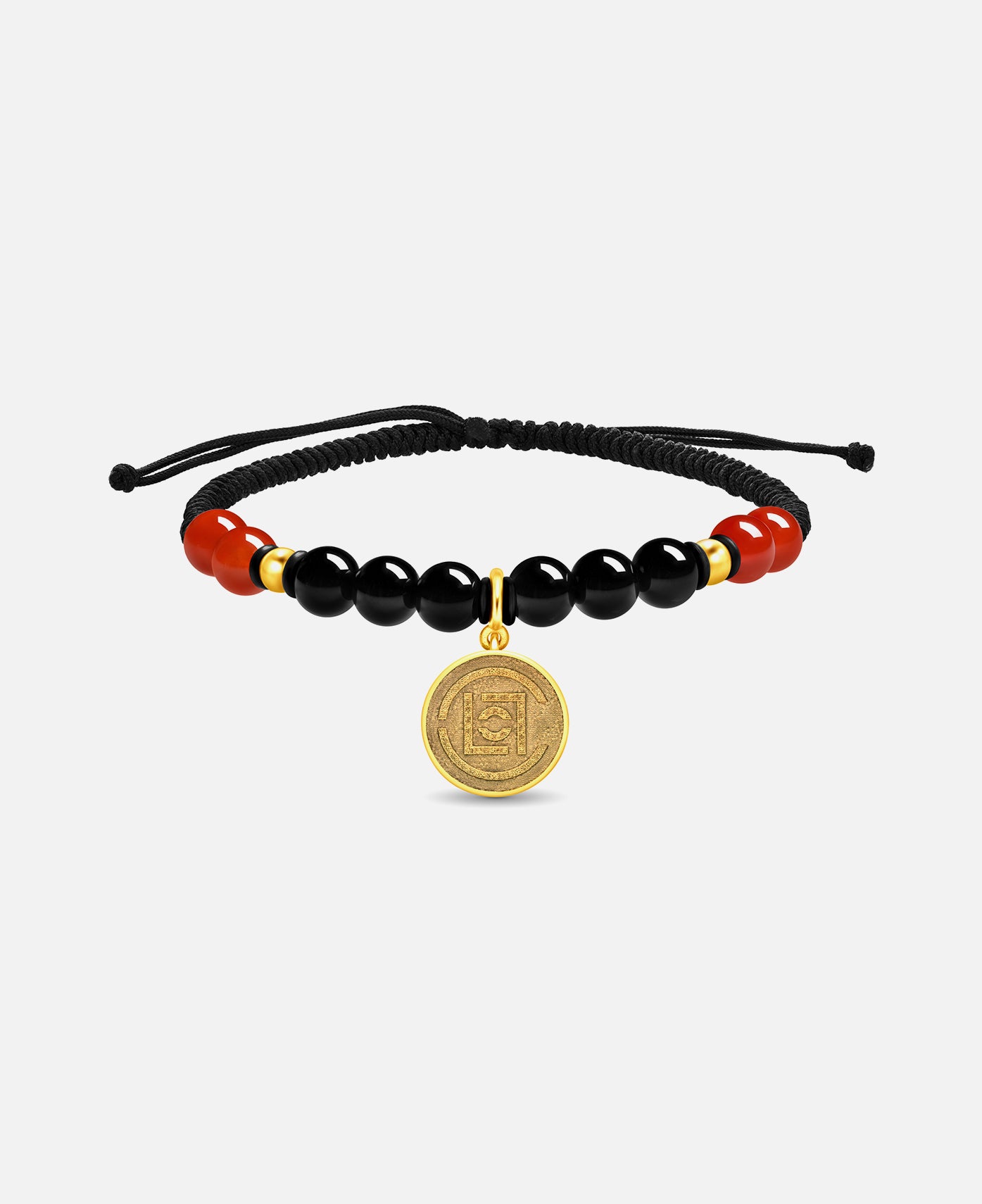 10 Bead Bracelet (Black)