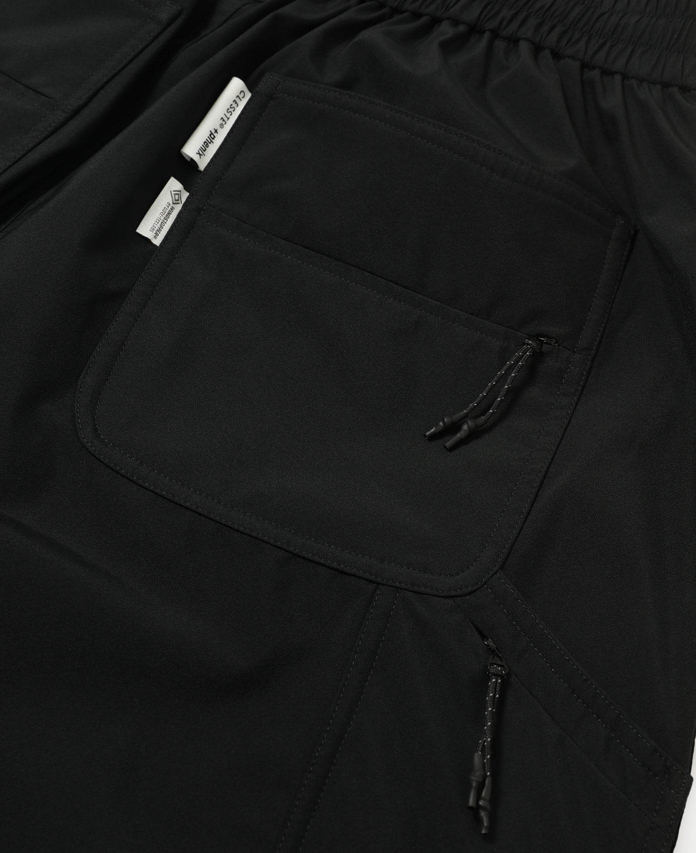 +phenix WINDSTOPPER® by GORE-TEX LABS Double Knee Curved Worker Pants (Black)