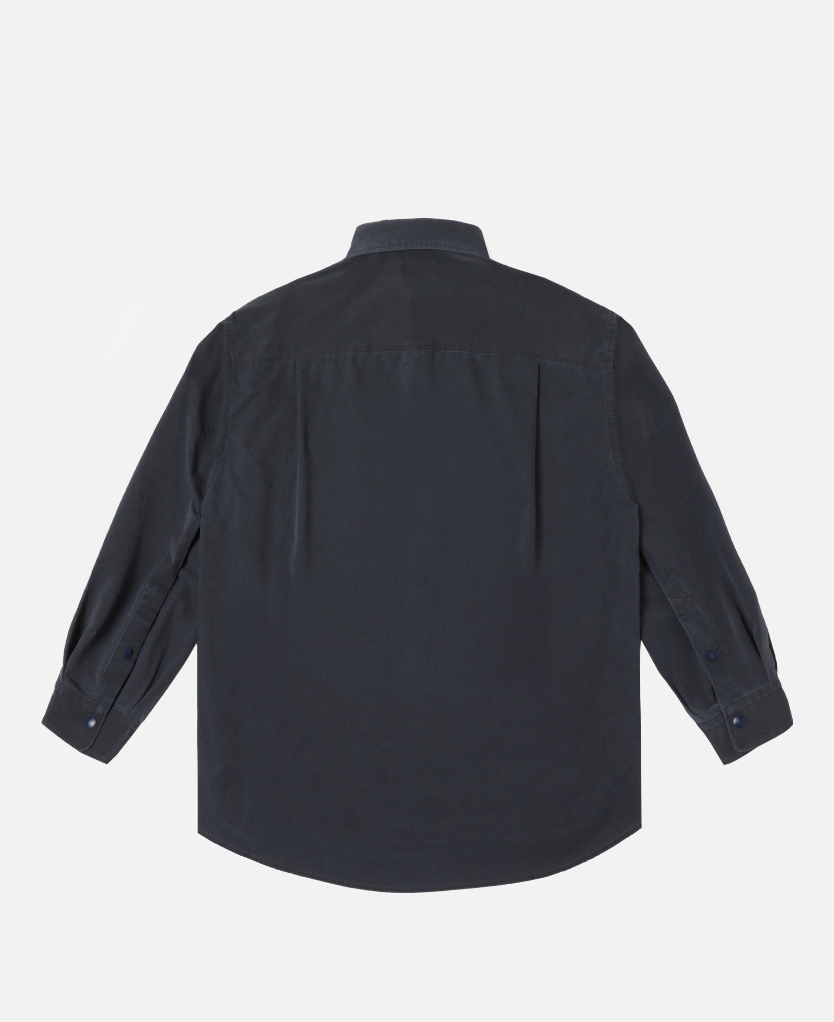 "C"Vintage Effect Cooldots City Uniform L/S Shirt (Navy)