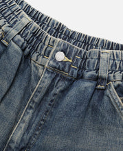 Vintage Dyed Selvedge Denim Worker Pants (Blue)