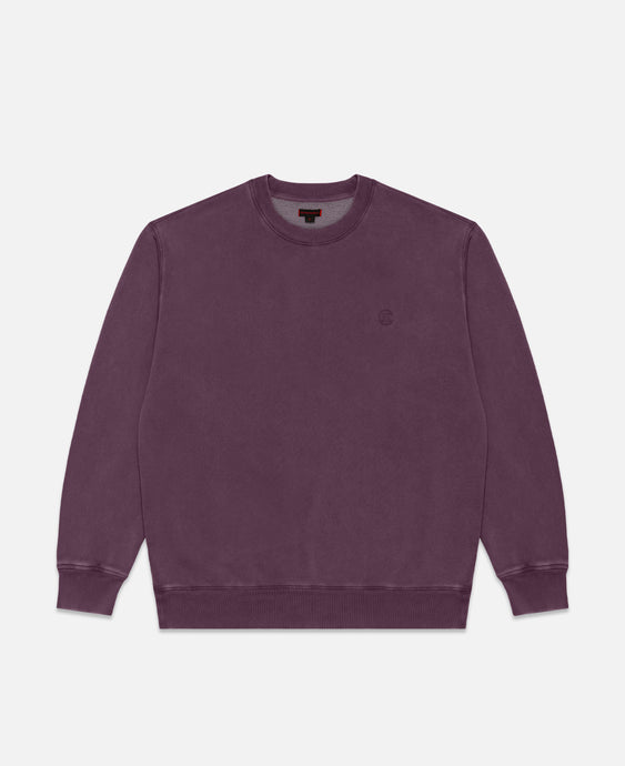 CLOT Washed Logo Sweatshirt (Burgundy)