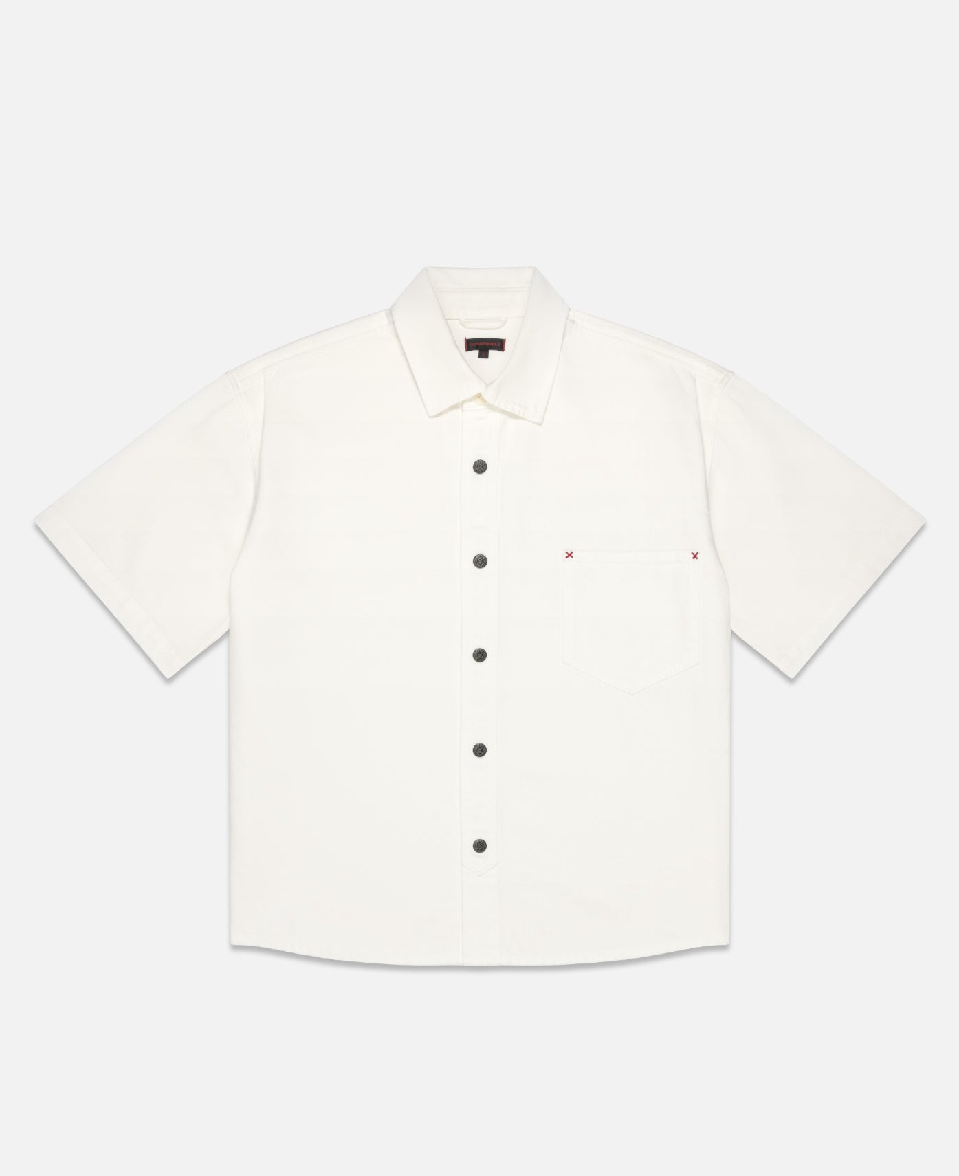 Denim Shirt (White)
