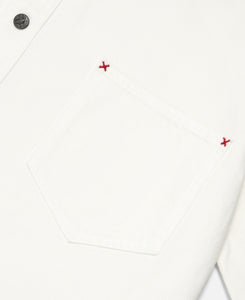 Denim Shirt (White)