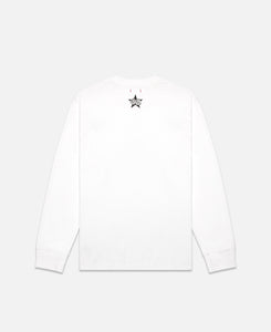 Dragon Horse Long Sleeves T-Shirt (White)