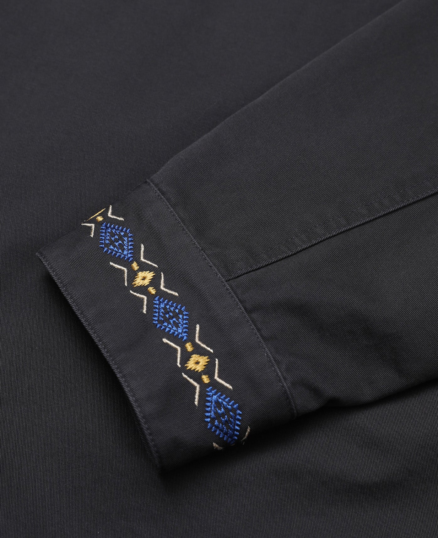 Embroidered Chore Jacket (Grey)