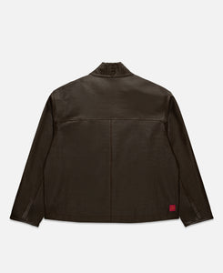 Women's Pu Kimono (Brown)