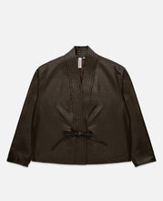 Women's Pu Kimono (Brown)