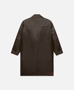 Leather Kimono (Brown)