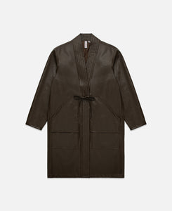Leather Kimono (Brown)