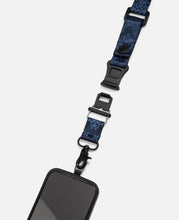 Silk Print Phone Strap (Navy)