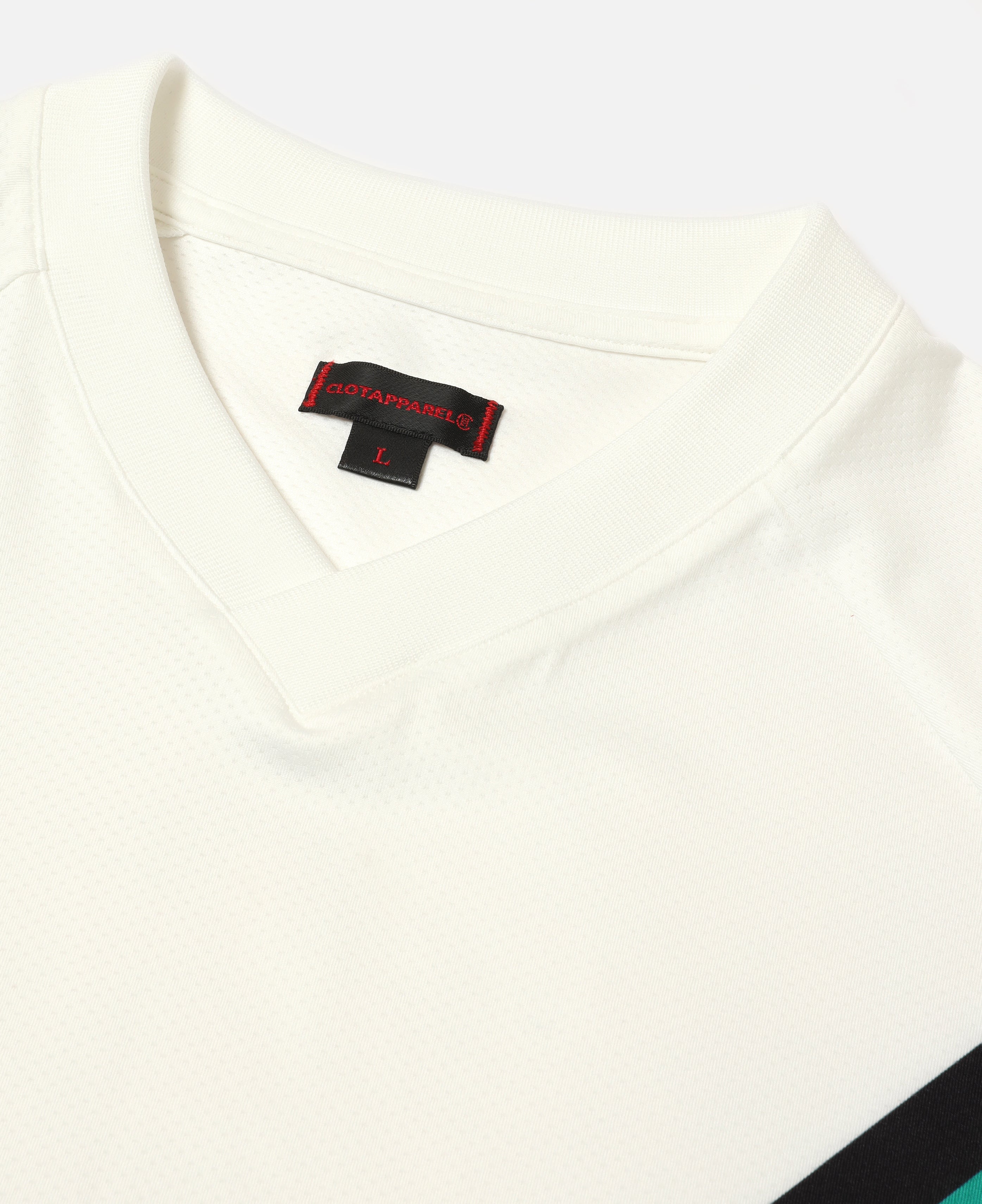 CLOT Soccer V-Neck Jersey (White)