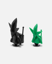 Futura Laboratories Pointman Jibbitz Charms (Black/Green)
