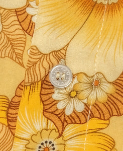 Unisex Printed Boxy Shirt (Yellow)