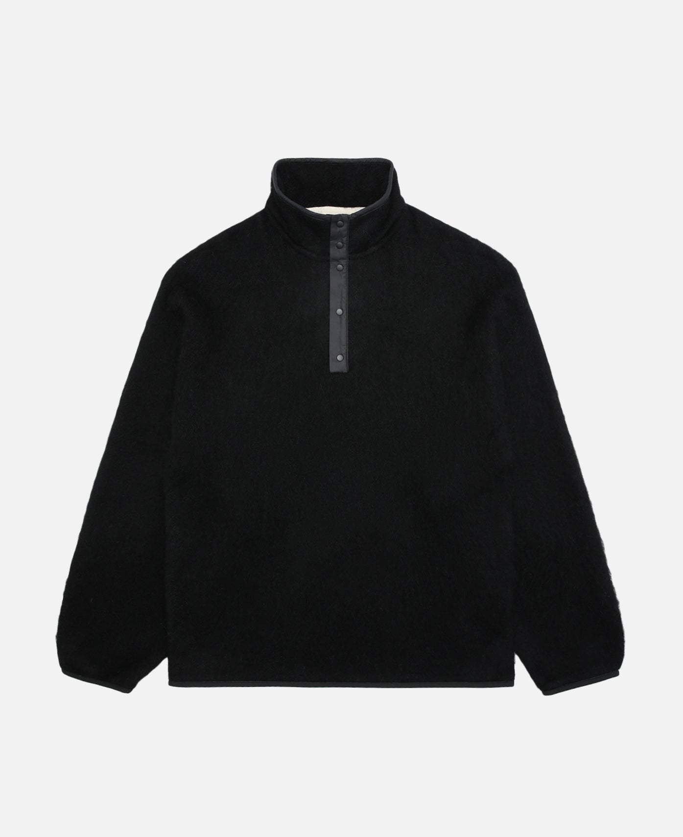 Pullover Mohair Sweater (Black)