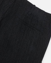 Wide Denim Pants (Black)