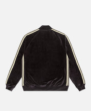 Rib Collar Track Jacket - C/Pe Velour (Charcoal)