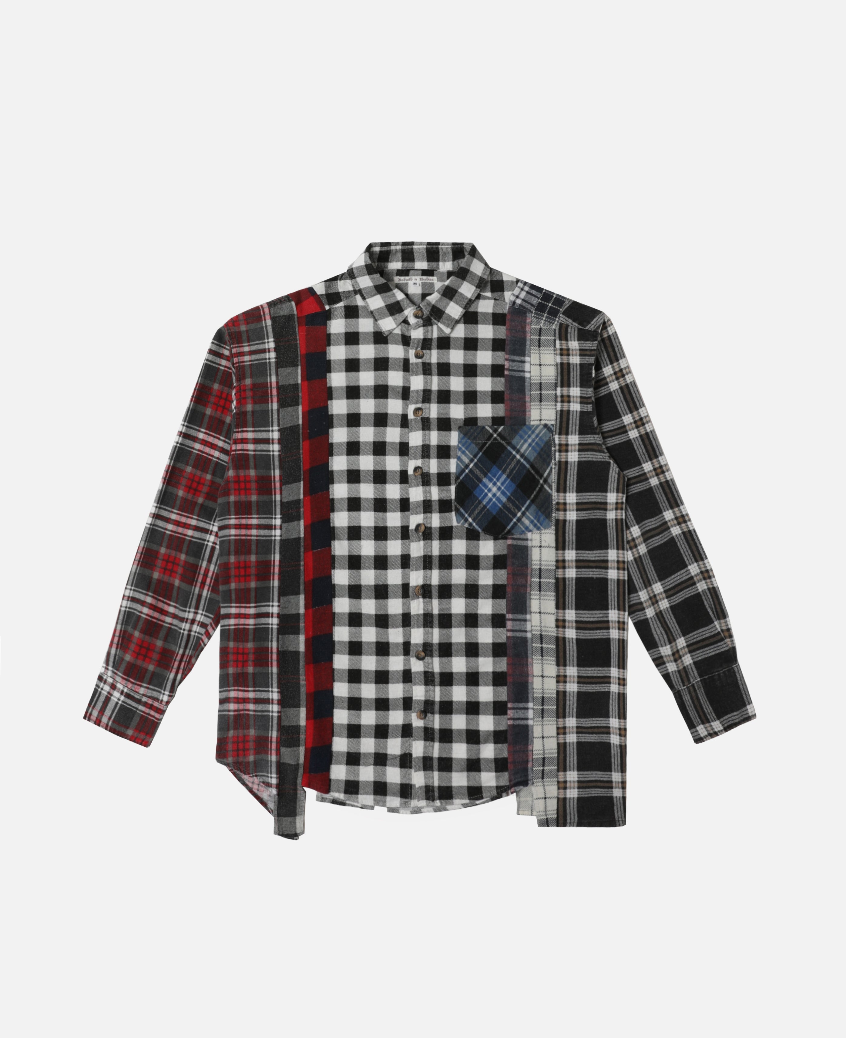 Flannel Shirt - 7 Cuts Shirt (Multi) (Size M)