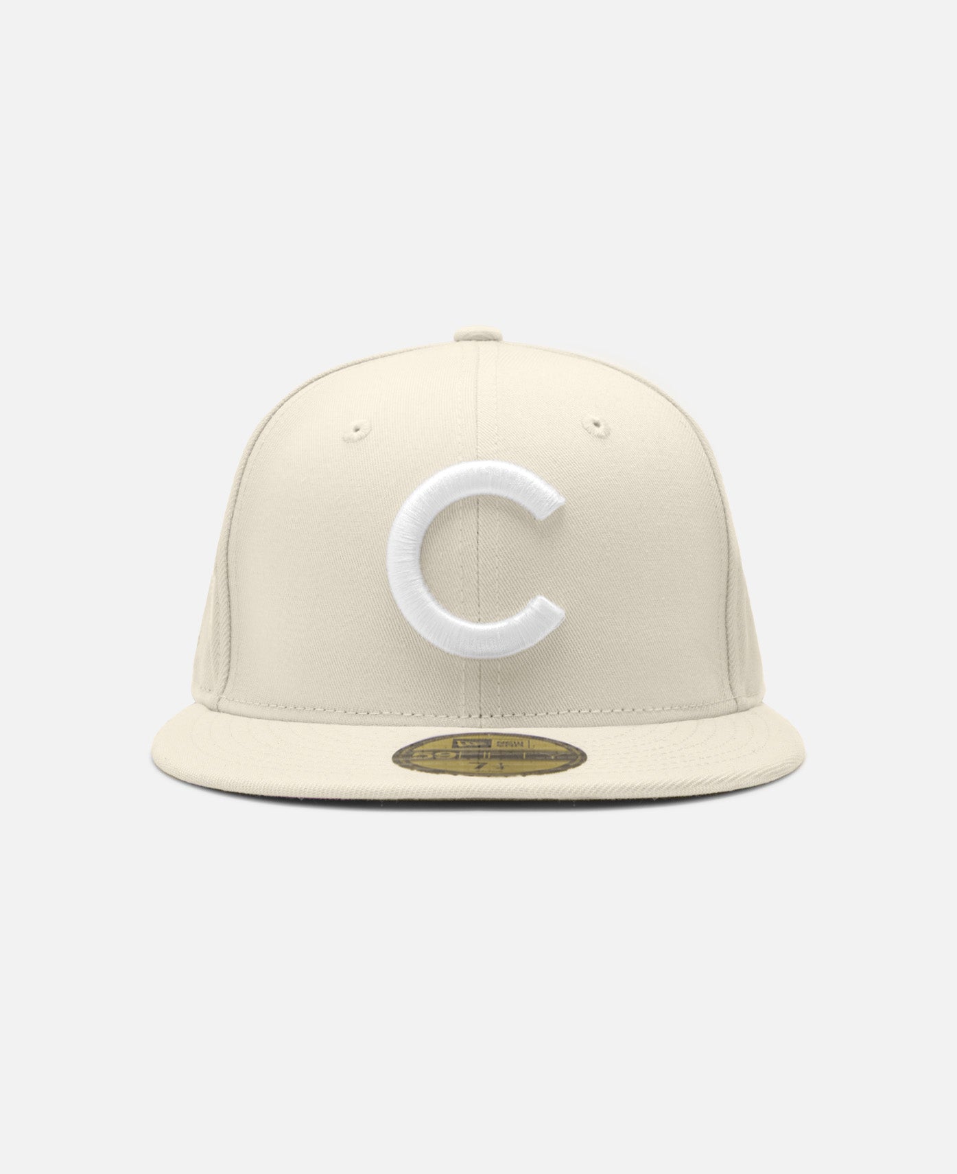 Coconut Chicago Cubs Cooperstown Light Cream 59Fifty Cap (Beige)