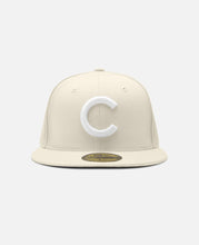 Coconut Chicago Cubs Cooperstown Light Cream 59Fifty Cap (Beige)