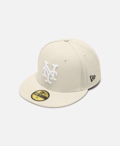 Coconut New York Giants Cooperstown Light Cream 59Fifty Cap (Beige)