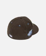 Easter Los Angeles Dodgers Cooperstown Birdseye Blue Undervisor Walnut 59Fifty Cap (Brown)