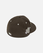 Easter Oakland Athletics Cooperstown Soft Green Undervisor Walnut 59Fifty Cap (Brown)