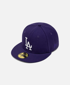 Los Angeles Dodgers MLB Royal Purple 59Fifty Cerrada (Purple)