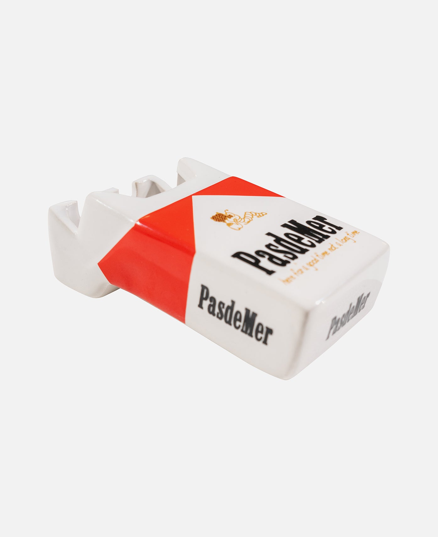 Not Long Time Ashtray (White)