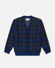 Mohair Cardigan (Blue)
