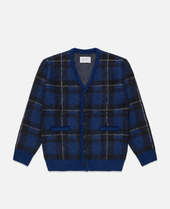Mohair Cardigan (Blue)
