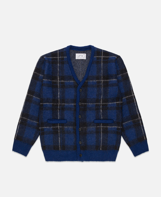 Mohair Cardigan (Blue)