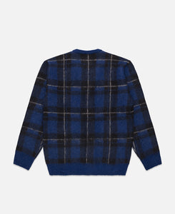 Mohair Cardigan (Blue)