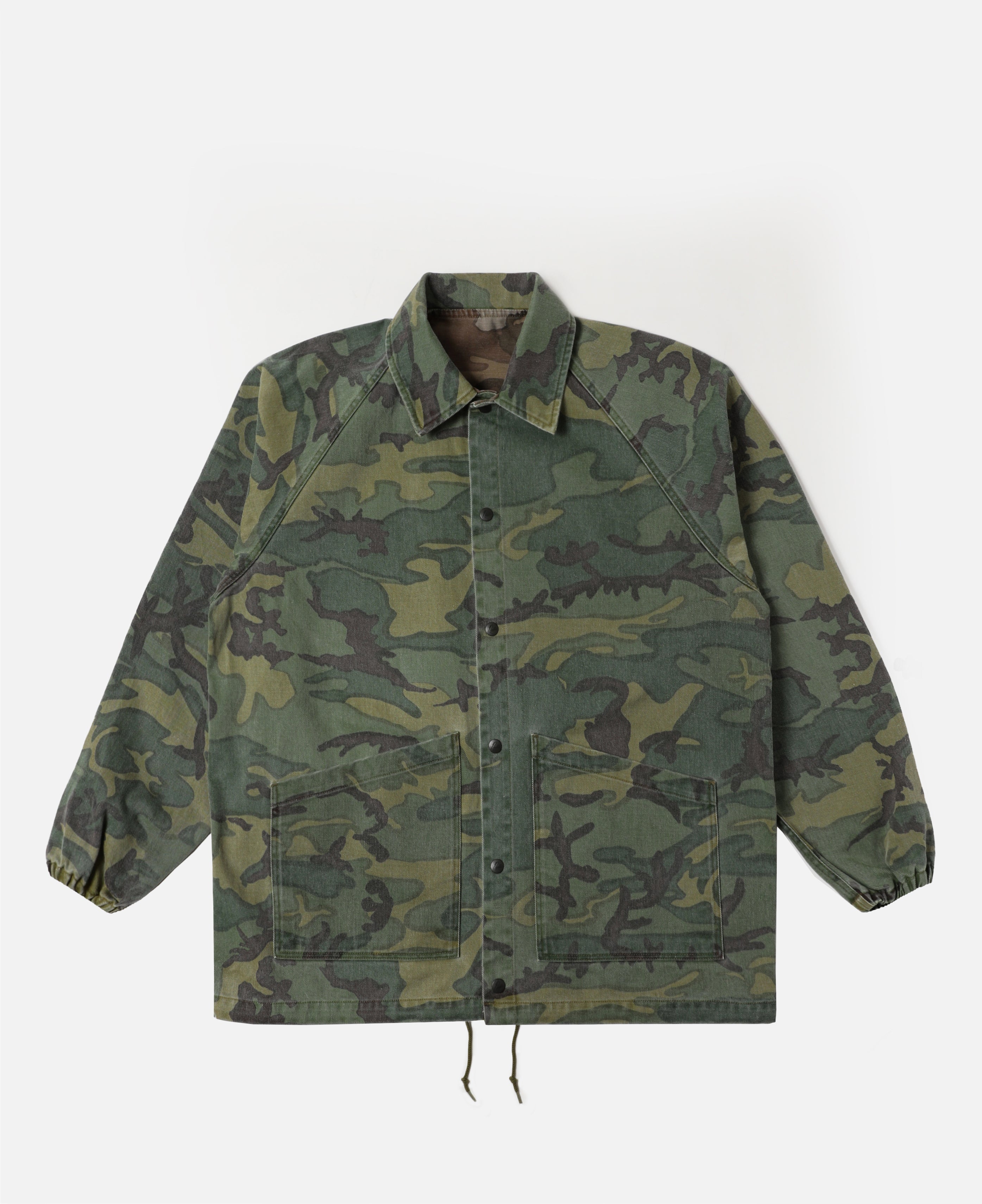 Reversible Coach Jacket - Camo Twill (Camo)
