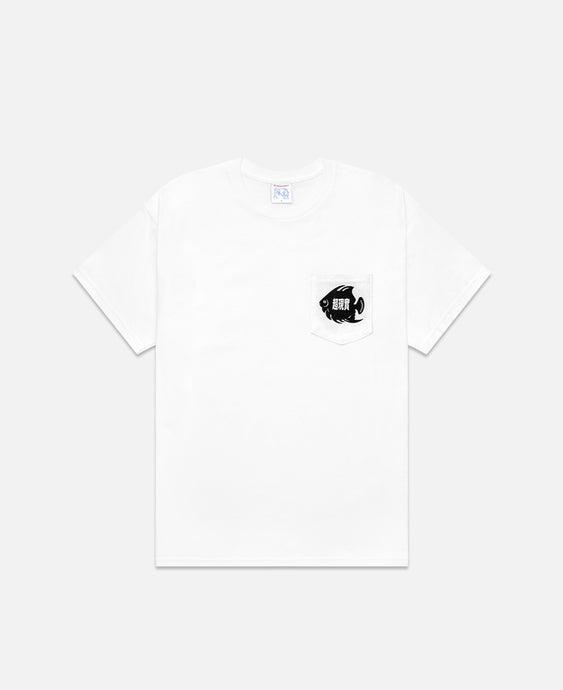 Fish Pocket T-Shirt (White)